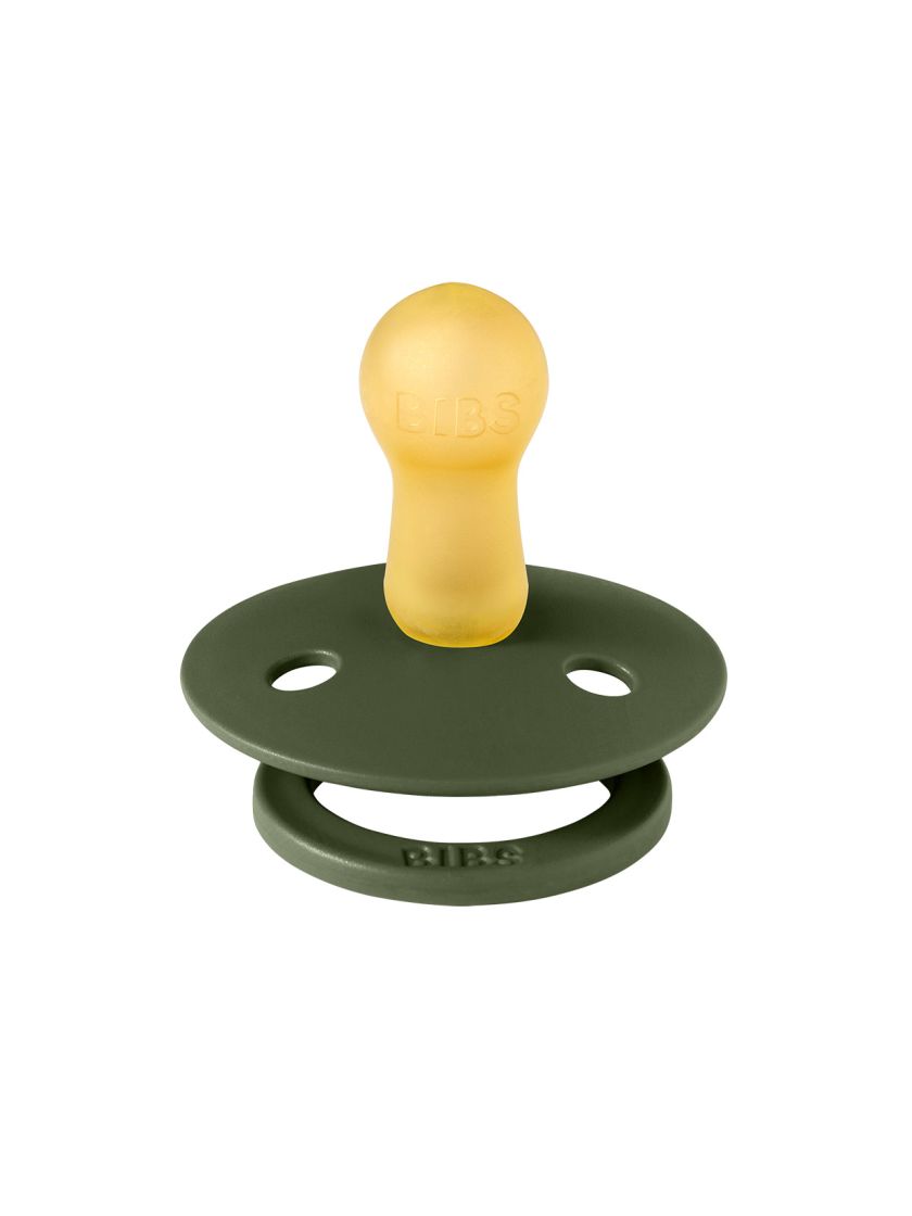 ❤ Соска пустушка BIBS Colour Latex Round (кругла). Колір - Hunter Green. Розмір - 0-6 міс (#81208413) ✓ Anna Konvert
