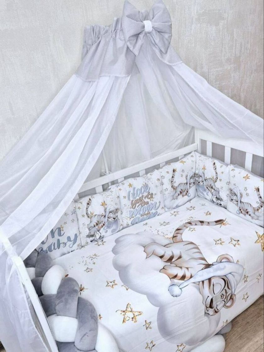 ❤ Набір преміум Бонна. Колір - Сірий з тигреням (#22762534) ✓ Anna Konvert