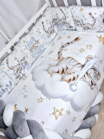 ❤ Набір преміум Бонна. Колір - Сірий з тигреням (#22762534) ✓ Anna Konvert 2