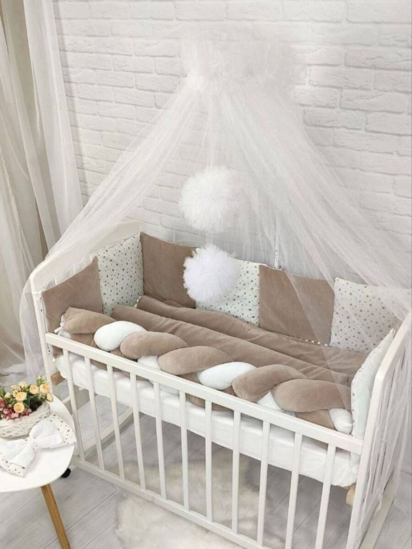 ❤ Набір велюровий з шатром Elliz. Принт - Шоколадний (#69002457) ✓ Anna Konvert