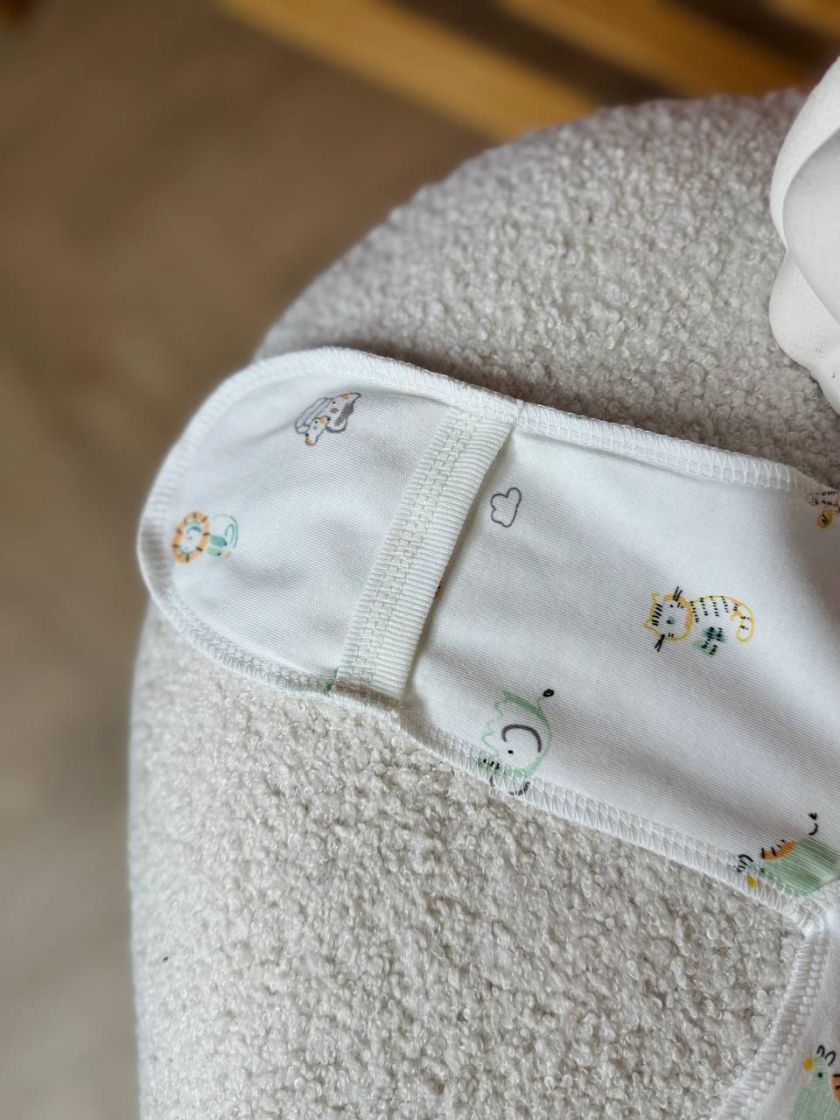 ❤ Чоловічок інтерлок 56-62см. Принт - Зелені контурні звірятка (#49705696) ✓ Anna Konvert