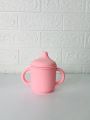 ❤ Силіконовий поїльник з ручками та кришкою з носиком. Колір - Rose-quartz (#38034084) ✓ Anna Konvert ❤ Силіконовий поїльник з ручками та кришкою з носиком. Колір - Rose-quartz (#38034084) ✓ Anna Konvert