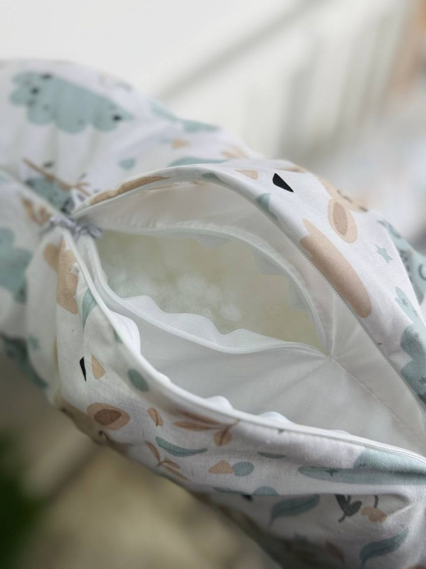 ❤ Подушка для вагітних. Принт - Совенята, зайці бежеві (#32623492) ✓ Anna Konvert