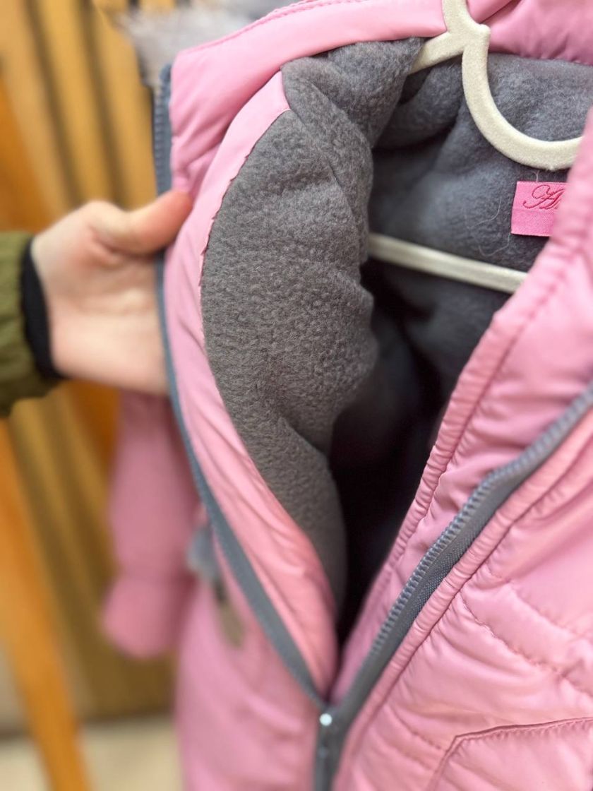 ❤ Комбінезон зимовий "Рукавичка". Колір - Рожевий. Розмір - 92 (#12324337) ✓ Anna Konvert