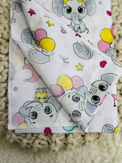 ❤ Пелюшки бавовняні. Принт - Слоники з кульками (#82033460) ✓ Anna Konvert 2