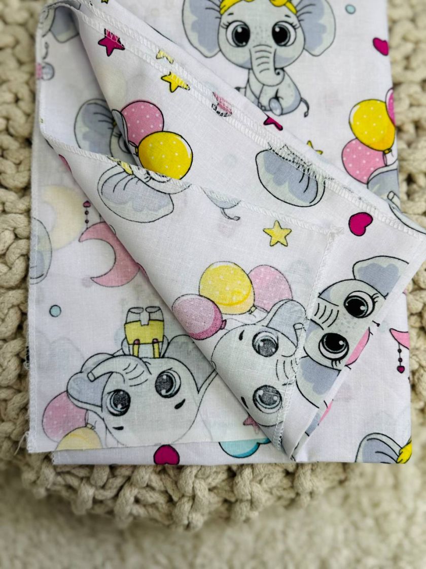 ❤ Пелюшки бавовняні. Принт - Слоники з кульками (#82033460) ✓ Anna Konvert