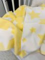 ❤ Плед у пологовий, бавовна 100%, 100*140см. Колір - Зірочки на жовтому (#95163871) ✓ Anna Konvert