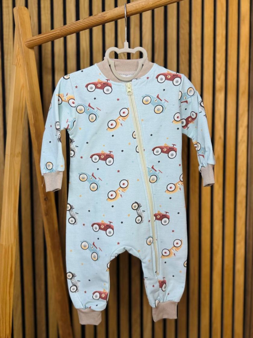 ❤ Чоловічок з блискавкою на байці "Smile". Колір - Авто. Розмір - 68 (#72353075) ✓ Anna Konvert