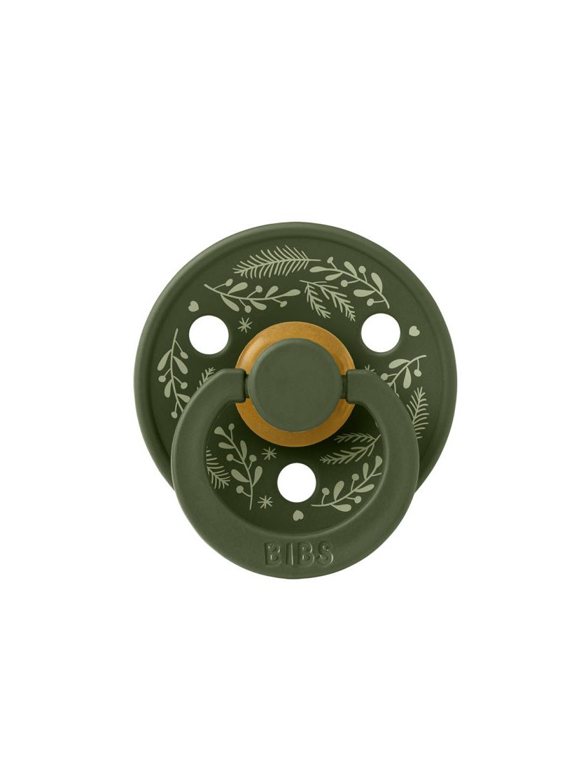 ❤ Соска пустушка BIBS Colour Latex Round (кругла). Колір - Hunter Green Sage. Розмір - 6-18 міс (#8031090) ✓ Anna Konvert