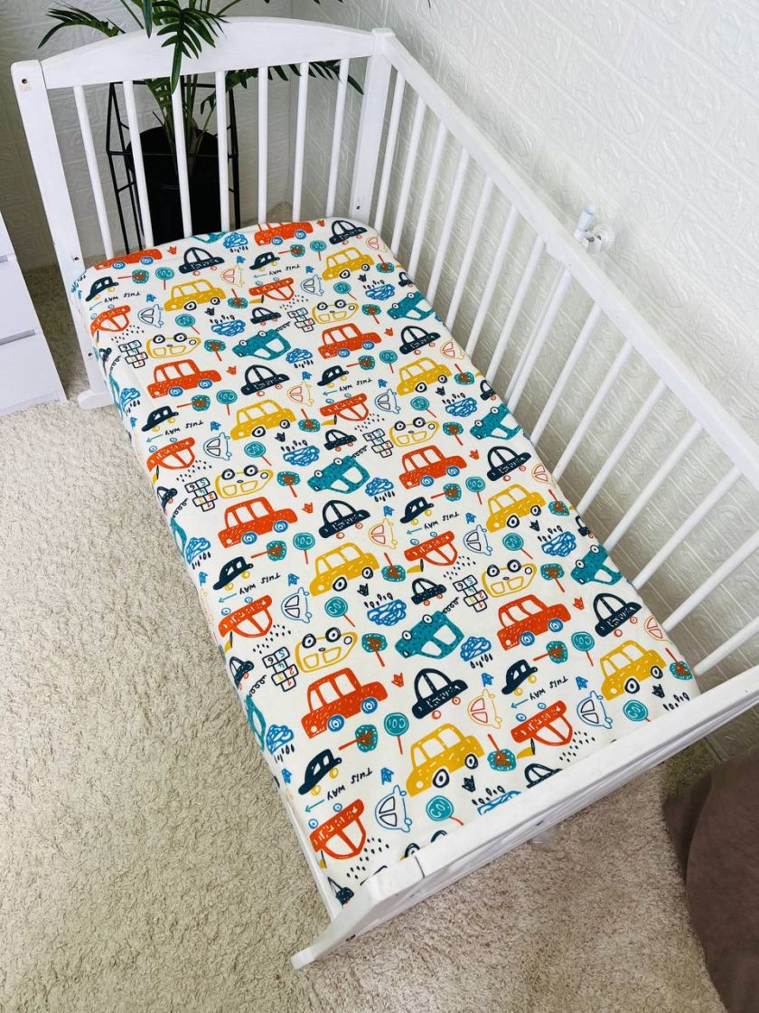 ❤ Простирадло у ліжко байкове. Принт - Автівки контурні (#53136297) ✓ Anna Konvert