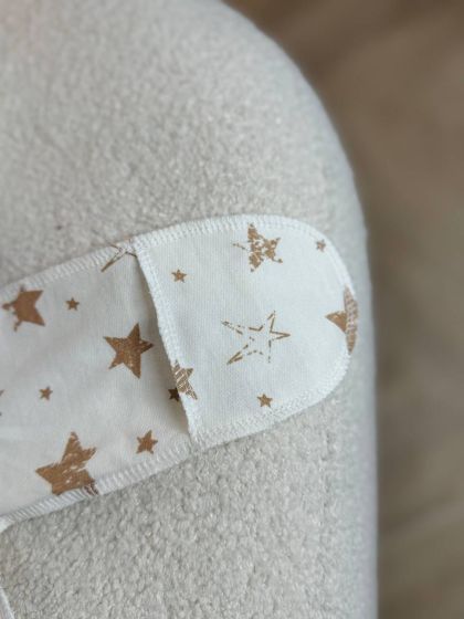 ❤ Комплект 2ка з боді, байка, Ромашка 56-62см. Принт - Зірки різні, беж. Розмір - 56-62 (#99985512) ✓ Anna Konvert 2