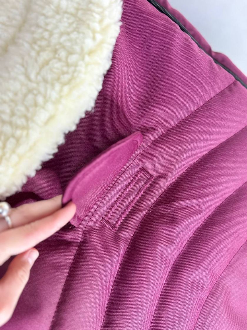 ❤ Зимовий конверт у прогулянковий візочок, санчата Maxi ForKids, 3х точковий. Колір - Бордовий (#53064271) ✓ Anna Konvert