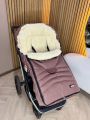 ❤ Зимовий конверт у прогулянковий візочок, санчата Maxi ForKids, 3х точковий. Колір - Шоколадний (#44751451) ✓ Anna Konvert