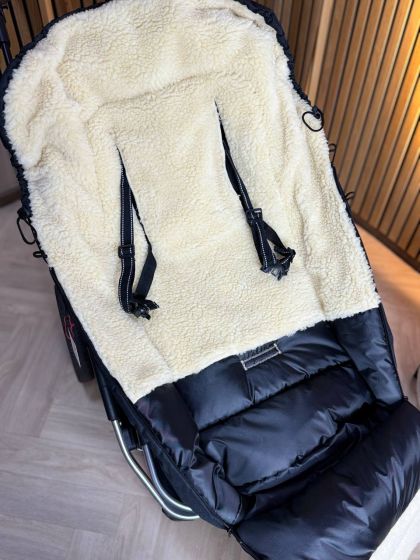 ❤ Зимовий конверт у прогулянковий візочок, санчата Maxi ForKids, 3х точковий. Колір - Червоний (#43277073) ✓ Anna Konvert 2