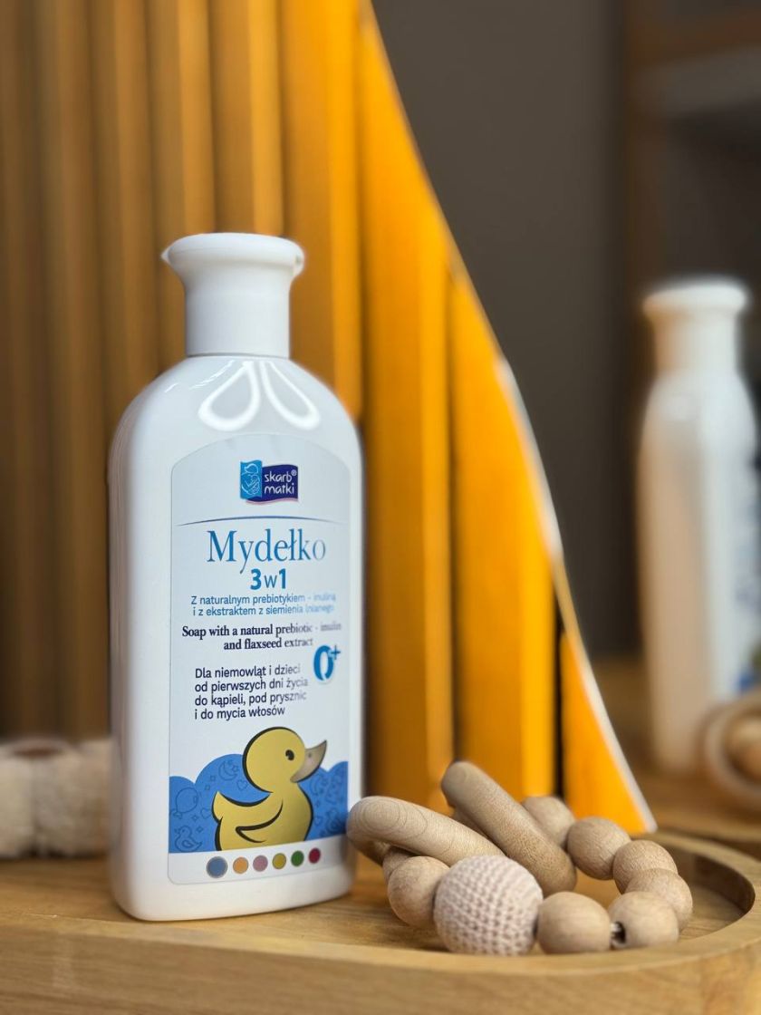 ❤ Мило 3 в 1 для немовлят та дітей 250мл, Skarb Matki (#59864) ✓ Anna Konvert