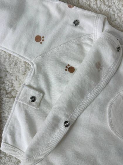 ❤ Комплект 3ка з сорочкою, байка 56-62см. Принт - Лапки (#68265808) ✓ Anna Konvert 2