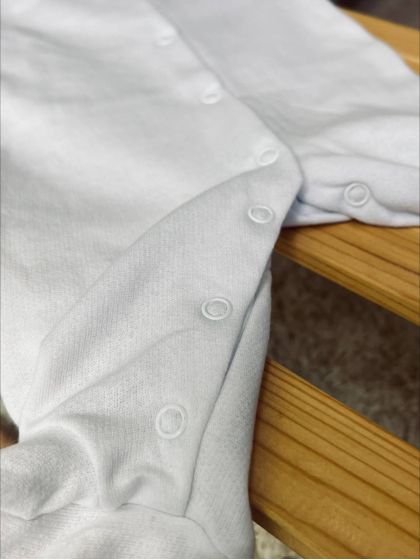 ❤ Чоловічок з шапочкою "Метелик", байка, 56р. БО. Принт - Білий з рюшами. Розмір - 56см (#38646146) ✓ Anna Konvert 2