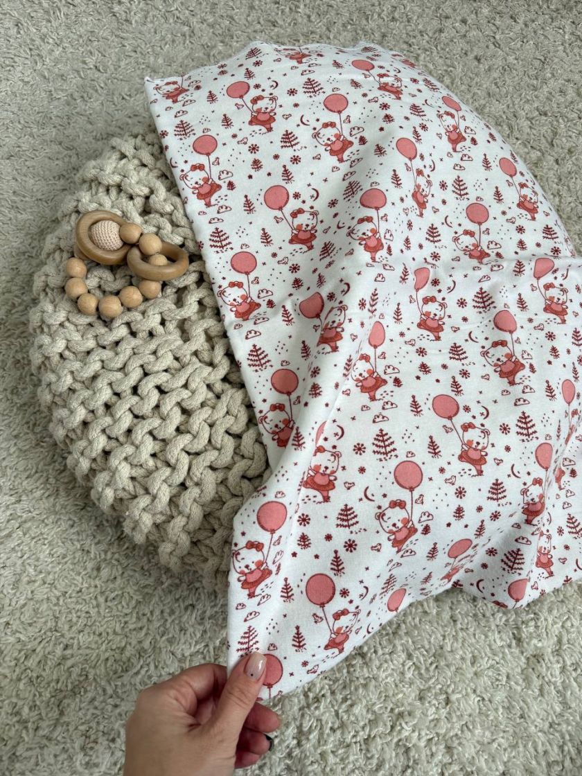 ❤ Пелюшки байкові 90*105см. Принт - Ялинка рожева (#42080346) ✓ Anna Konvert