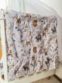 ❤ Набір у ліжко 9в1 суцільні. Принт - Єнот, бембі, зайка (#46279899) ✓ Anna Konvert