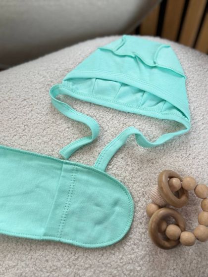 ❤ Комплект 3ка з сорочкою інтерлок 56см. Принт - Бірюзовий однотон (#52956767) ✓ Anna Konvert 2