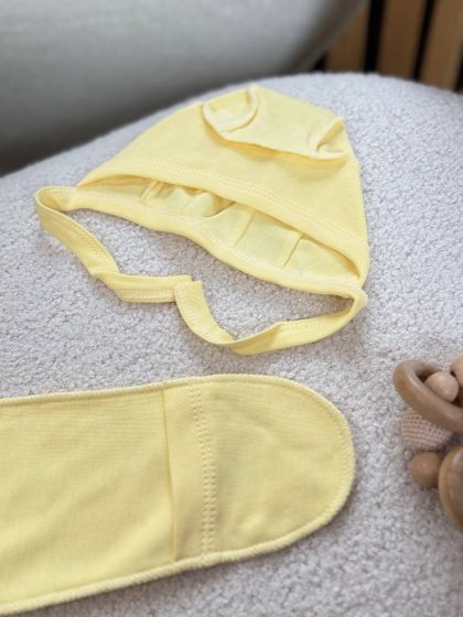 ❤ Комплект 3ка з сорочкою інтерлок 56см. Принт - Жовтий однотон (#50120027) ✓ Anna Konvert 2