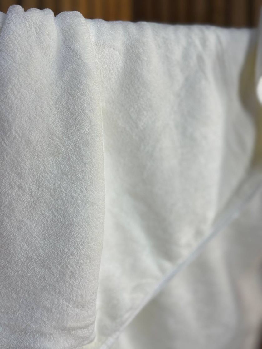 ❤ Рушник-кутик дитячий, 80*80 см. Колір - Ведмедик білий (#49787338) ✓ Anna Konvert