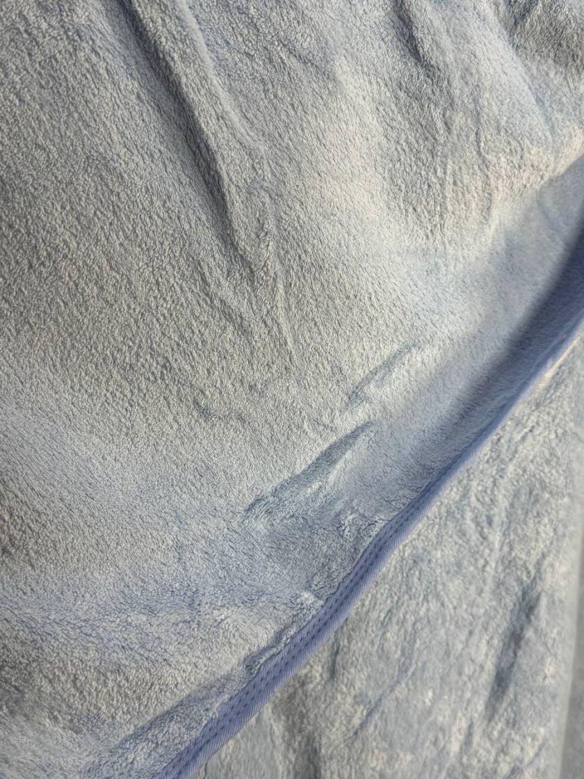 ❤ Рушник-кутик дитячий, 80*80 см. Колір - Блакитне вовченя (#84696996) ✓ Anna Konvert