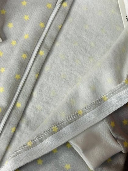 ❤ Чоловічок з блискавкою на байці "Smile". Колір - Зірки на сірому. Розмір - 74 (#38867487) ✓ Anna Konvert 2