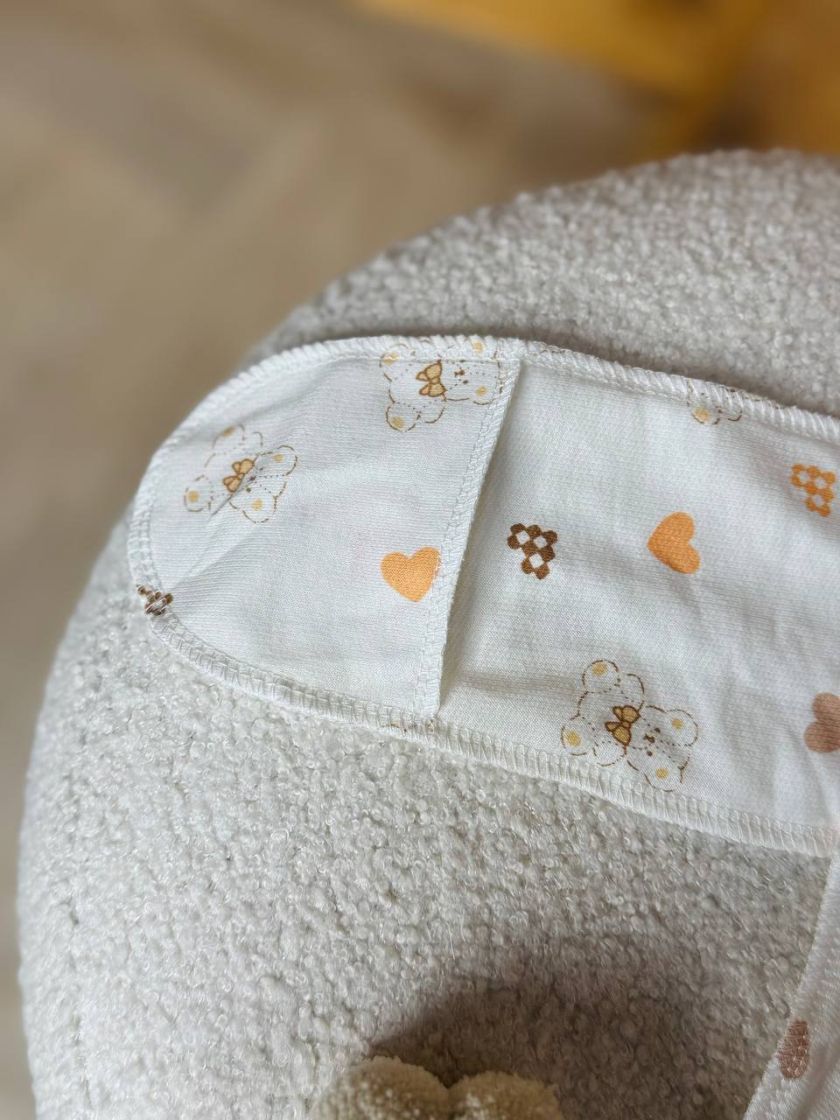 ❤ Комплект 2ка з боді, байка, Ромашка 56-62см. Принт - Ведмедики з різними серцями. Розмір - 56-62 (#2824690) ✓ Anna Konvert