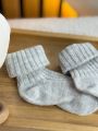 ❤ Шкарпетки без утеплення щільні, 0-3міс. Колір - Світло сірий (#30626575) ✓ Anna Konvert