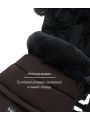 ❤ Зимовий конверт у візочок Bair Arctic від 0 до 4 років. Колір - Dark chocolate (#84089770) ✓ Anna Konvert