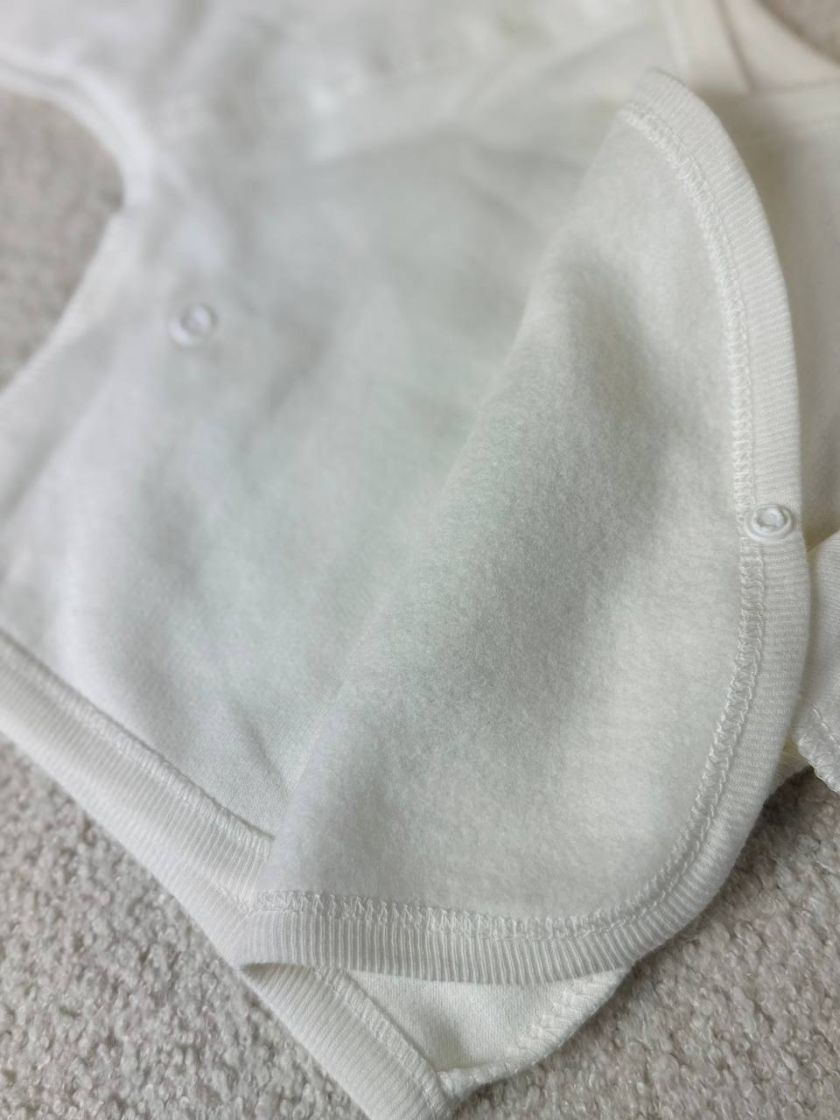 ❤ Комплект 3ка з сорочкою 56, байка Smile. Принт - Ведмедик з ялинкою. Розмір - 56 (#60484984) ✓ Anna Konvert