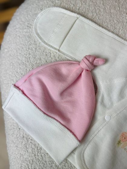 ❤ Комплект 3ка з сорочкою 56, байка Smile. Принт - Веселка з квітками. Розмір - 56 (#1970313) ✓ Anna Konvert 2