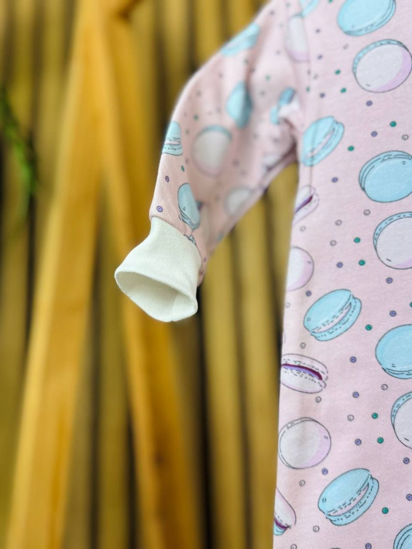 ❤ Чоловічок з блискавкою на байці "Smile". Колір - Макарунси рожеві. Розмір - 68 (#53542365) ✓ Anna Konvert