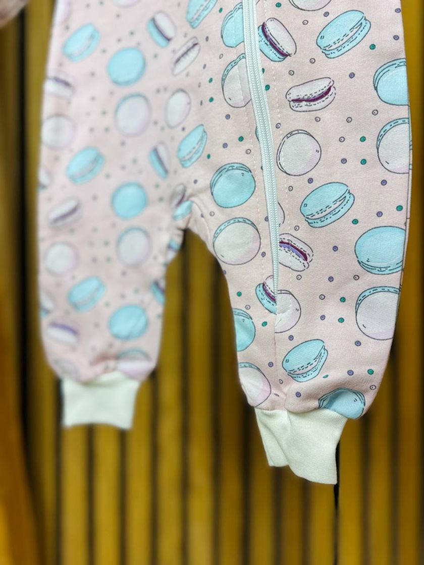 ❤ Чоловічок з блискавкою на байці "Smile". Колір - Макарунси рожеві. Розмір - 68 (#53542365) ✓ Anna Konvert