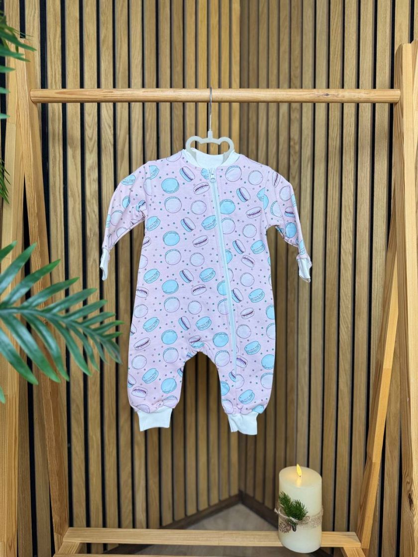 ❤ Чоловічок з блискавкою на байці "Smile". Колір - Макарунси рожеві. Розмір - 74 (#33368375) ✓ Anna Konvert