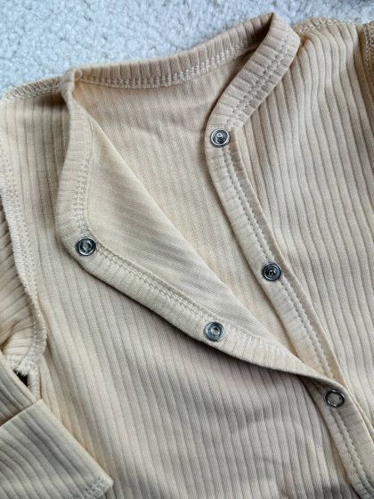 ❤ Чоловічок з шапочкою, рубчик, Баранчик БО. Колір - Пісочний. Розмір - 56 (#48057868) ✓ Anna Konvert 2