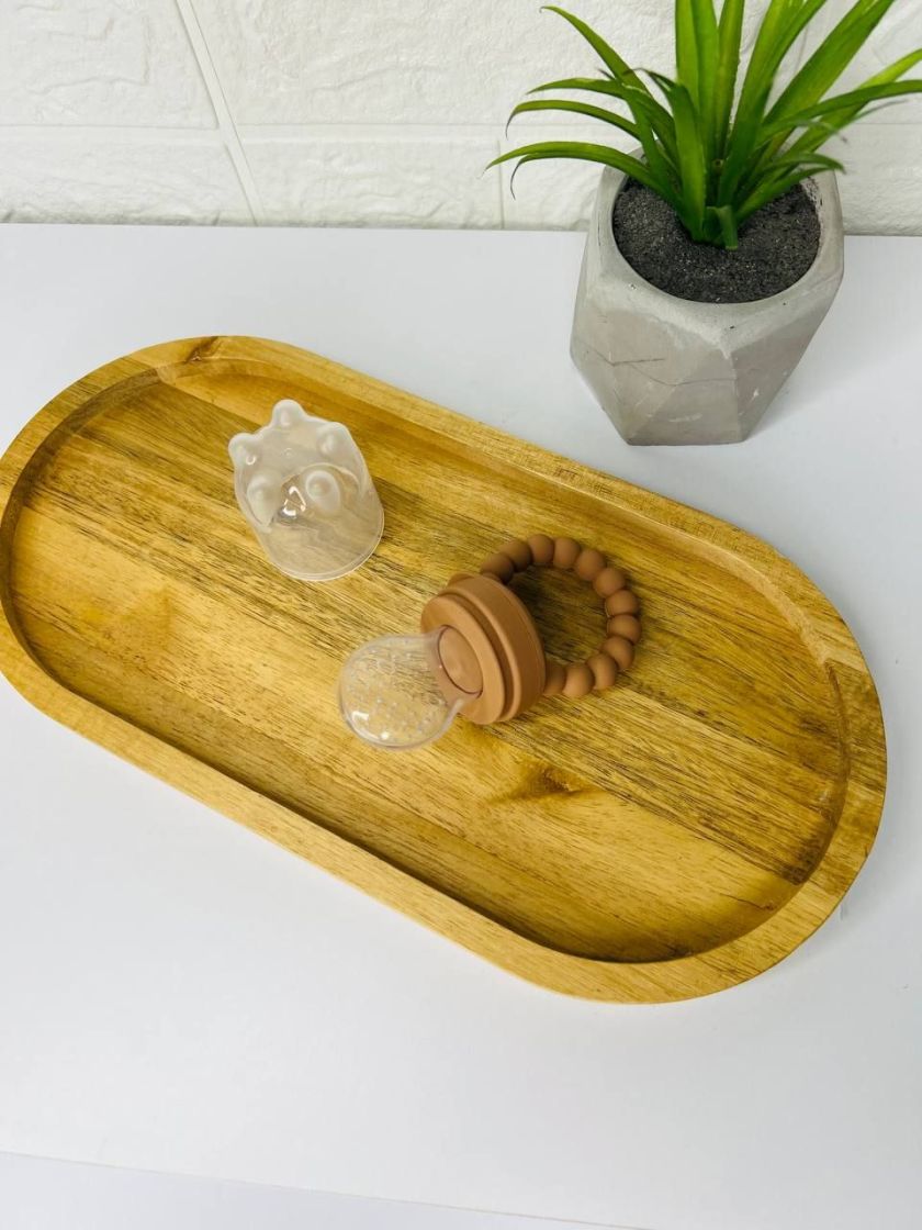 ❤ Силіконовий ніблер для годування "Намистини". Колір - Peach (#54604002) ✓ Anna Konvert