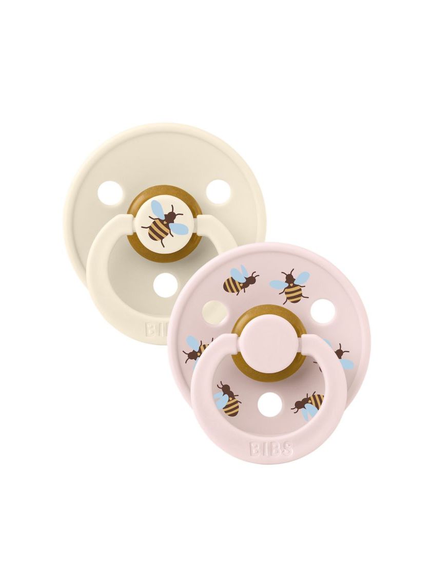 ❤ Соска пустушка BIBS 2 PACK Studio Size 1, 0-6 міс. Колір - Bumblebee/Ivory Mix (#1474408) ✓ Anna Konvert
