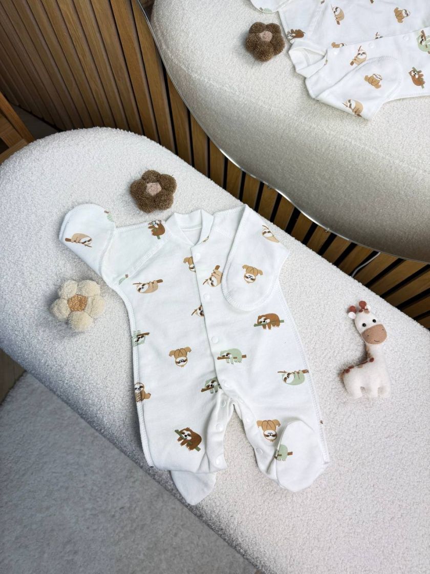 ❤ Чоловічок на байці, 50см, Smile. Принт - Лінивці на гілках (#79867882) ✓ Anna Konvert