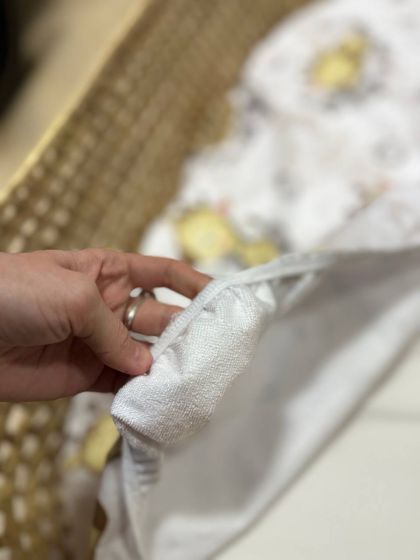 ❤ Простирадло непромакаюче у візочок на гумці. Принт - Жираф сірий (#10583772) ✓ Anna Konvert 2