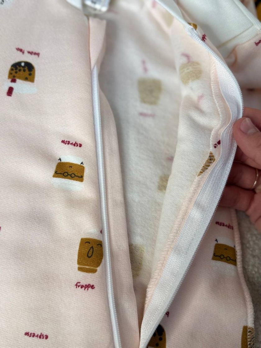 ❤ Чоловічок з шапочкою на блискавці байка, 56 Бджілка. Принт - Кава пресиковий (#61931169) ✓ Anna Konvert