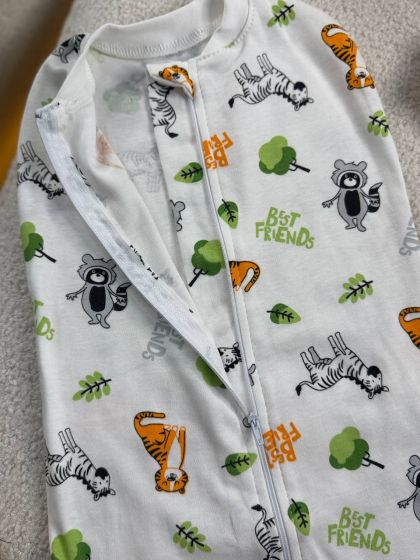 ❤ Пелюшка-кокон, інтерлок, 62р. Принт - Сафарі друзі (#64089430) ✓ Anna Konvert 2