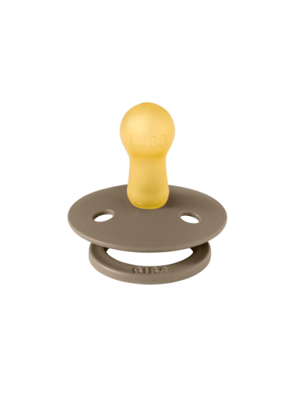 ❤ Соска пустушка BIBS Colour Latex Round (кругла). Колір - Dark Oak. Розмір - 6-18 міс (#200243) ✓ Anna Konvert 2