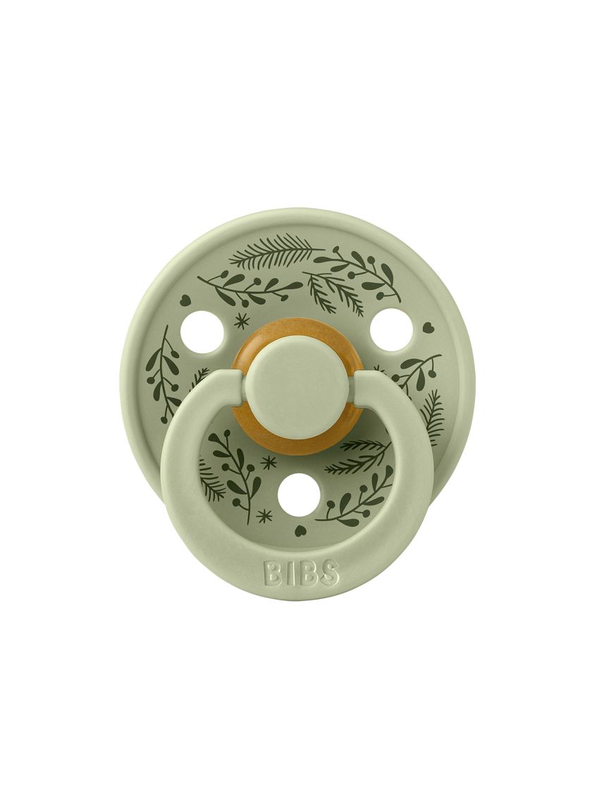 ❤ Соска пустушка BIBS Colour Latex Round (кругла). Колір - Sage Hunter Green. Розмір - 0-6 міс (#1227084) ✓ Anna Konvert