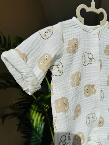 ❤ Чоловічок-пісочник мусліновий, 68 см. Принт - Зайченята (#92267703) ✓ Anna Konvert 2