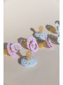 ❤ Соска пустушка BIBS Pacifier Boheme Latex Size 1, 0-6 міс. Колір - Baby Blue (#63426156) ✓ Anna Konvert