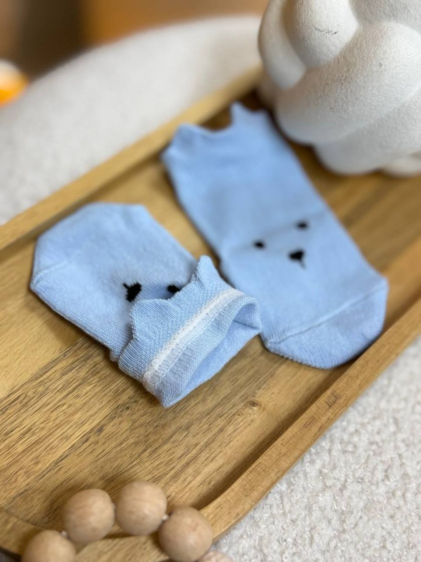 ❤ Шкарпетки "Умка" 0-6 міс, без утеплення. Колір - Блакитний (#80217393) ✓ Anna Konvert