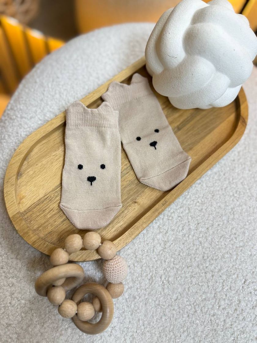 ❤ Шкарпетки "Умка" 0-6 міс, без утеплення. Колір - Бежевий (#55234) ✓ Anna Konvert