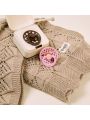 ❤ Соска пустушка BIBS Studio Size 1, 0-6 міс. Колір - Mocha Baby Pink (#5713795276295) ✓ Anna Konvert